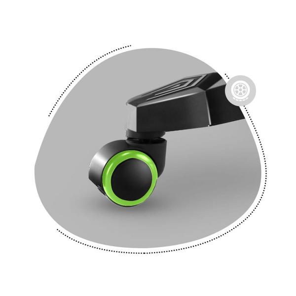 Cadeira de Gaming Huzaro HZ-Ranger 6.0 Pixel Mesh Preto/Azul