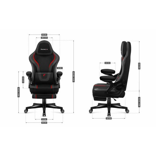 Cadeira de Gaming Huzaro HZ-FORCE 4.6 CARBON