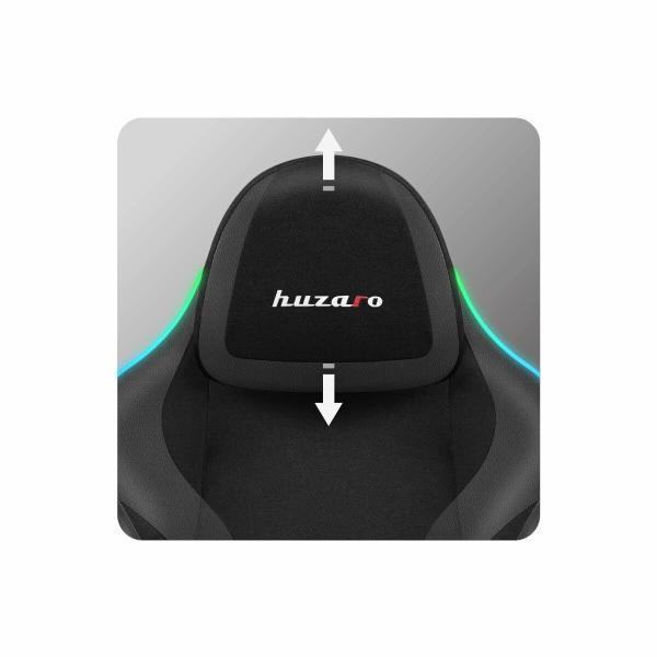 Cadeira de Gaming Huzaro HZ-FORCE 4.6 RGB BLACK MESH