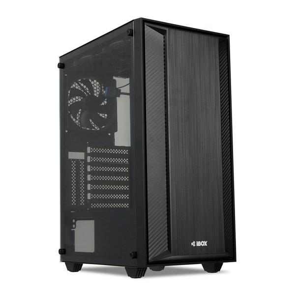 Caixa Semitorre ATX Ibox CETUS 906 Preto