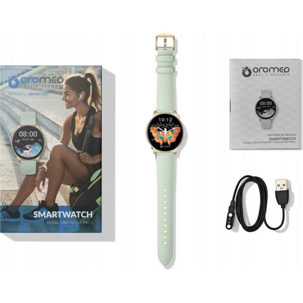 Smartwatch Oromed ORO ACTIVE PRO 1 Verde Dourado 1,09" 40 mm