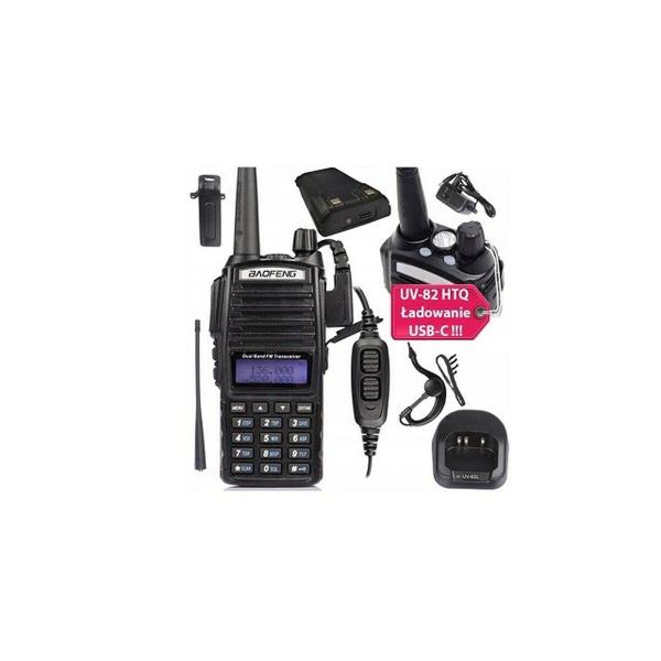 Walkie-Talkies Baofeng UV-82 HTQ USB-C