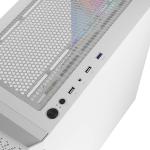 Caixa Semitorre ATX Logic ARAMIS ARGB Branco