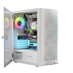 Caixa Semitorre ATX Logic ARAMIS ARGB Branco