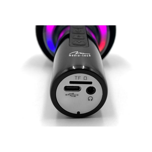 Microfone Media Tech MT399 Preto Cinzento