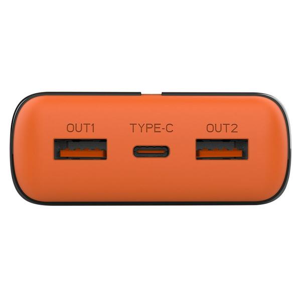 Powerbank Tracer TRABAT47516 Preto Laranja 20000 mAh 74 WH