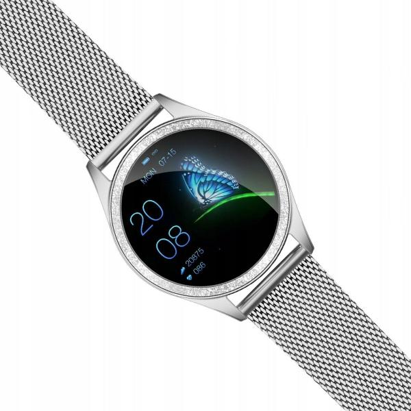 Smartwatch Oromed Smart Crystal Prateado 1,04"