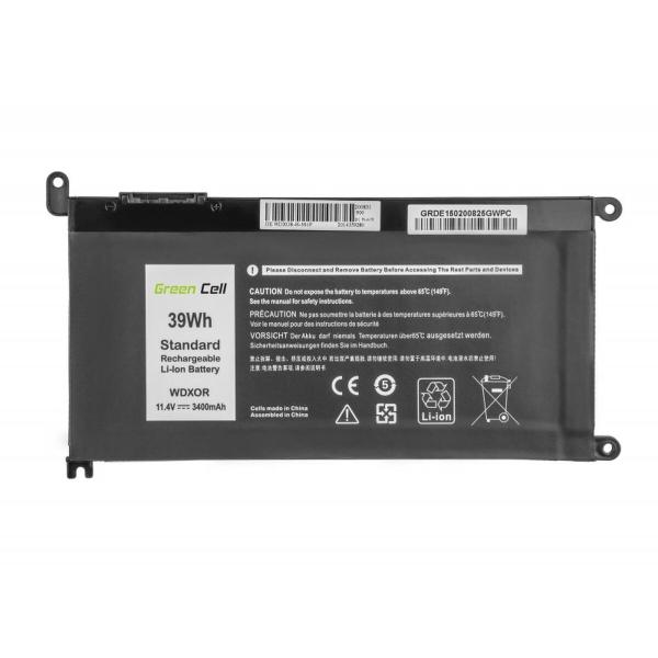 Bateria para Laptop Green Cell DE150 Preto 3400 mAh