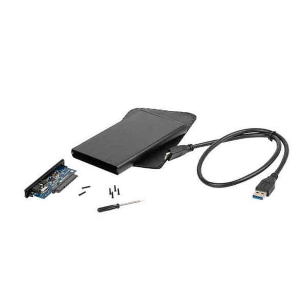 Invólucro de Disco Rígido Natec NKZ-0275 2,5" USB 2.0 480 MBit/s Preto