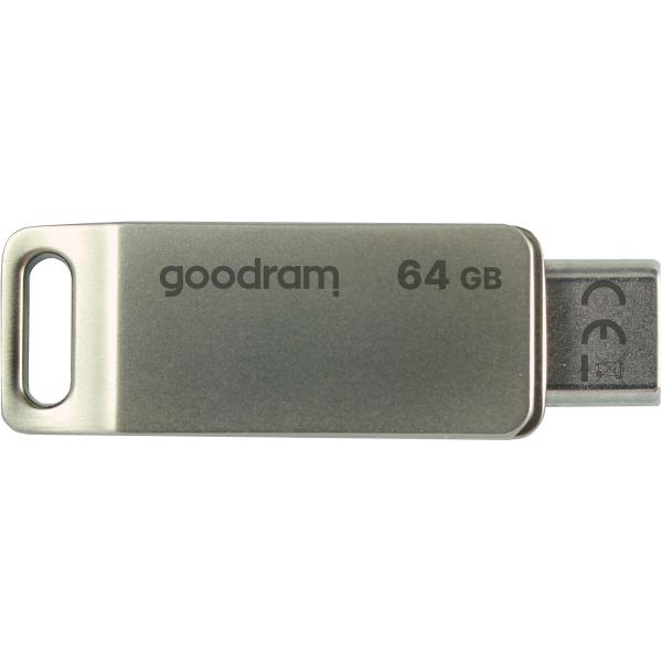 Memória USB GoodRam ODA3-0640S0R11 Prateado 64 GB