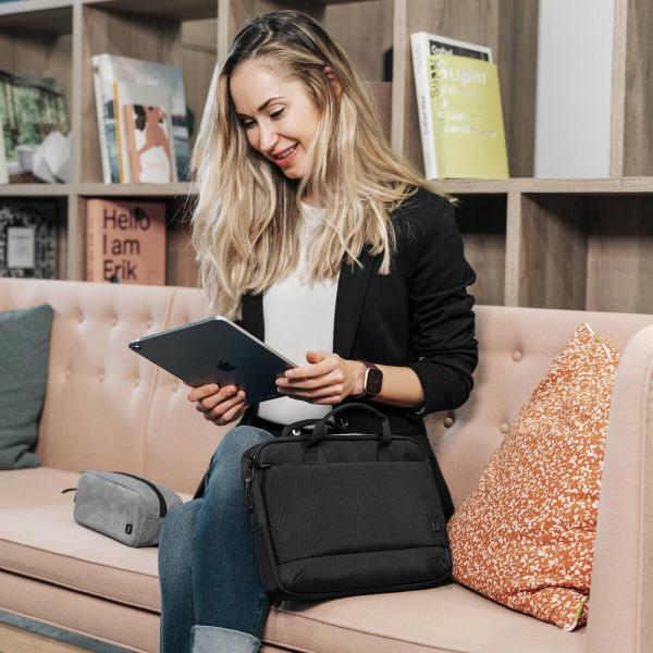 Mala para Portátil Dicota D31868-RPET Preto 13,3"