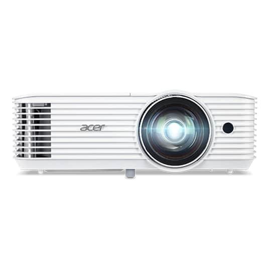 Projetor de Vídeo Acer S1386WH DLP 3D WXGA 3600 Lumens 20000/1 HDMI Short Throw Branco — Recondicionado