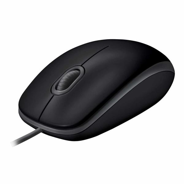 Rato Logitech B110 Silent USB 1000DPI 3 Botões Preto — Recondicionado