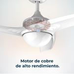 Ventoinha de Teto EnergySilence Aero 550 (Branco) - CECOTEC
