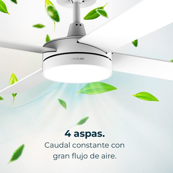 Ventoinha de Teto Energysilence Aero 5200 60W (Branco) - CECOTEC