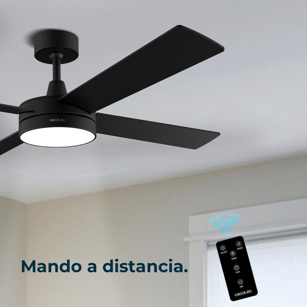 Ventoinha de Teto Energysilence Aero 5200 60W (Preto) - CECOTEC