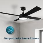 Ventoinha de Teto Energysilence Aero 5200 60W (Preto) - CECOTEC
