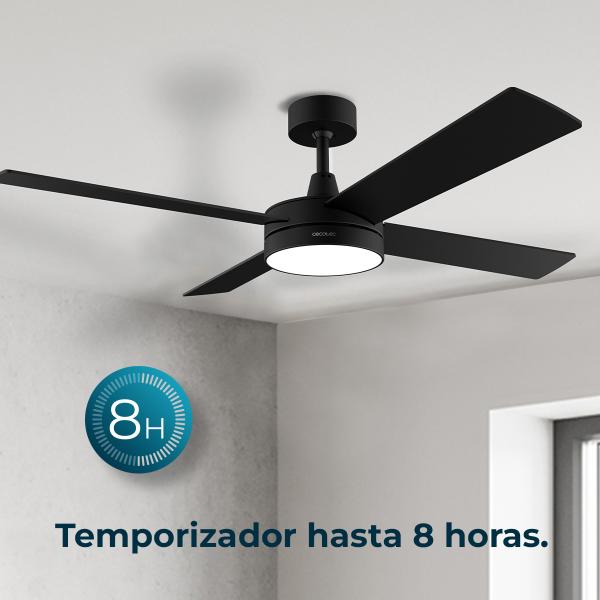 Ventoinha de Teto Energysilence Aero 5200 60W (Preto) - CECOTEC