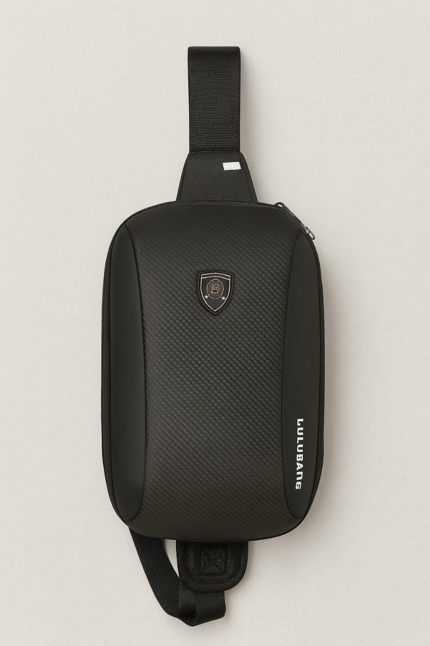 Mochila Tiracolo Preta – Estilo Urbano