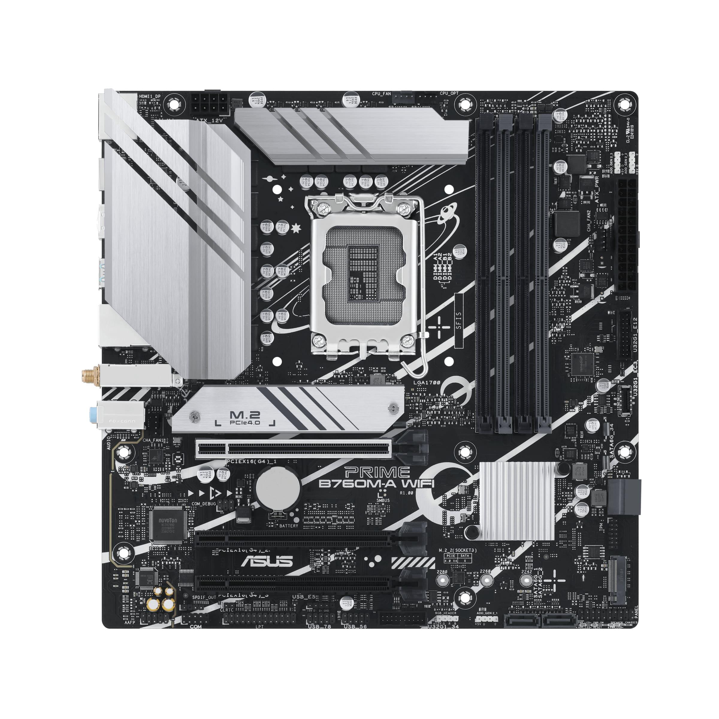 Motherboard Asus Prime B760M - A Wifi Socket 1700 DDR5 — Recondicionada