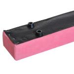 Barra de Equilíbrio Ginástica Dobrável 210 cm Barra de Ginástica Artística para Crianças Iniciantes e Ginastas 210x10x6,5 cm Rosa