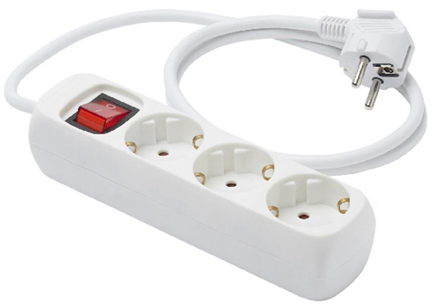 Extensão Tripla c/ Interruptor (3 mts)