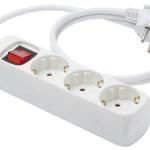 Extensão Tripla c/ Interruptor (5 mts)