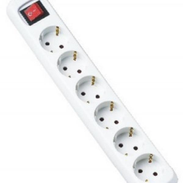 Extensão Sextupla Terra c/ Interruptor (1,5 mts)