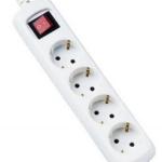 Extensão Quadrupla c/ Interruptor (5 mts)