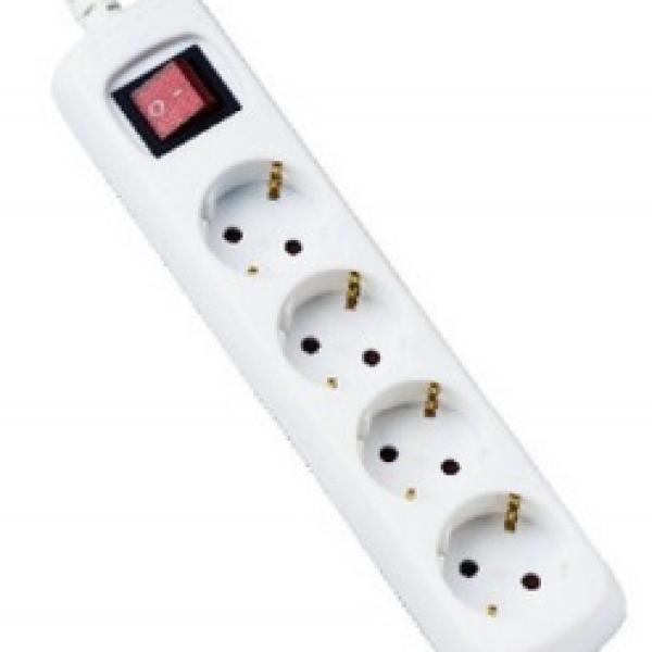 Extensão Quadrupla c/ Interruptor (5 mts)