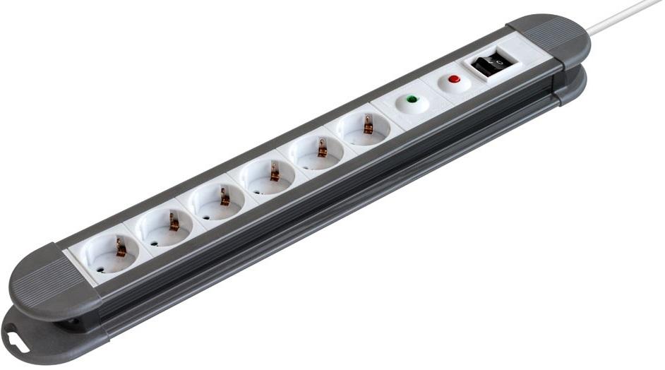 Extensão Protectora Sextupla c/ Interruptor (1,5 mts) - NIMO