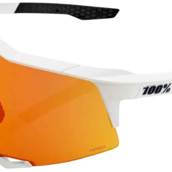 Óculos de Sol Speedcraft HiPER Mirror Lens Soft Tact (Branco) - 100%