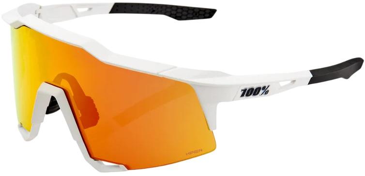 Óculos de Sol Speedcraft HiPER Mirror Lens Soft Tact (Branco) - 100%