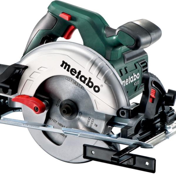 Serra Circular KS 55 5600RPM 1200W (Verde/Prateado) - METABO