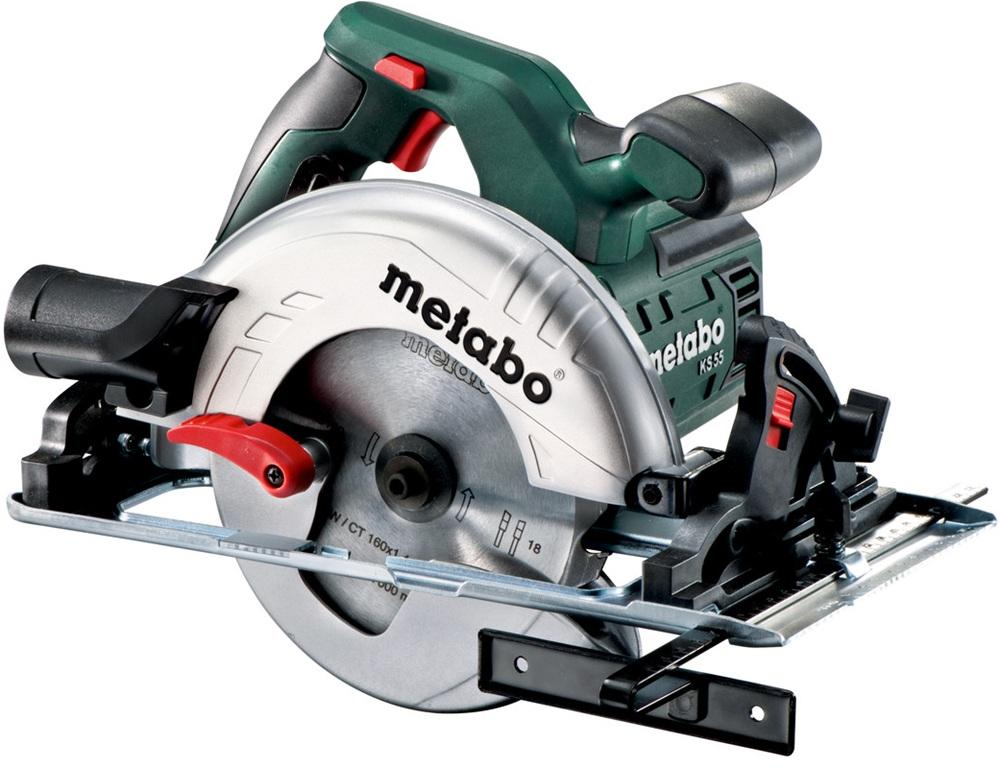 Serra Circular KS 55 5600RPM 1200W (Verde/Prateado) - METABO