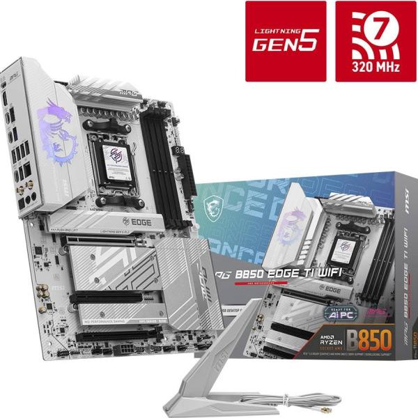 Motherboard ATX MPG B850 Edge TI WiFi SktAM5 - MSI