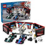 LEGO City Garagem de F1 e Carros da Mercedes - AMG e Alpine - 60444
