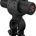 PowerBank 5000mAh p/ Bicicletas/Motas 5.0 c/ Suporte Rotativo (Preto) - GOOBAY