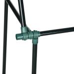 Conjunto de 3 Suportes para Plantas Trepadeiras Torre de Treliça para Plantas Frutas Verduras 38x38x182 cm Verde