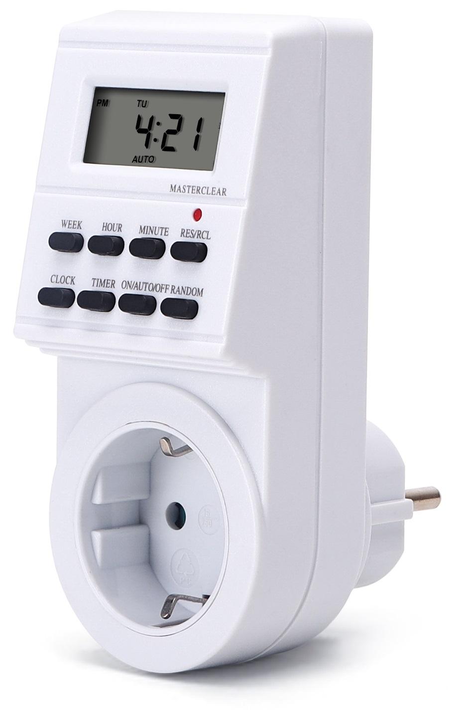 Temporizador Semanal Digital 3500W