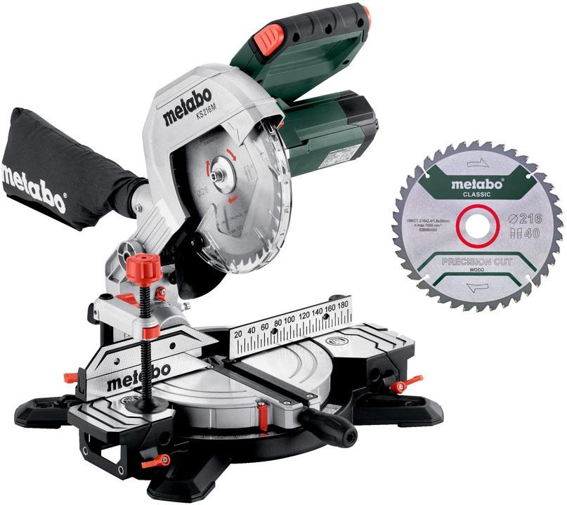 Serra de Esquadria KS 216 M Set 5000RPM 1100W - METABO