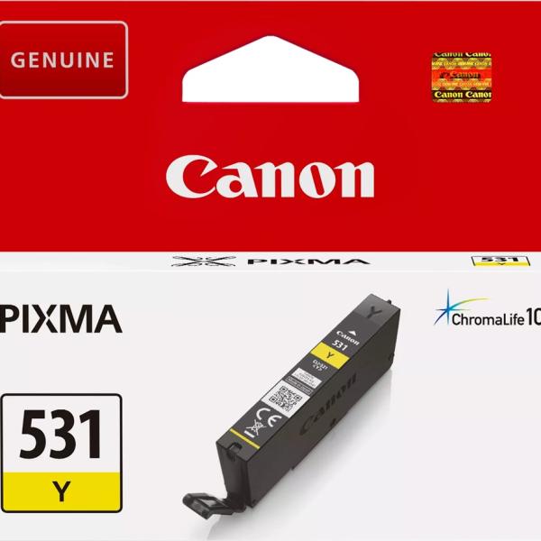 Tinteiro CLI - 531Y Original (Amarelo) - CANON