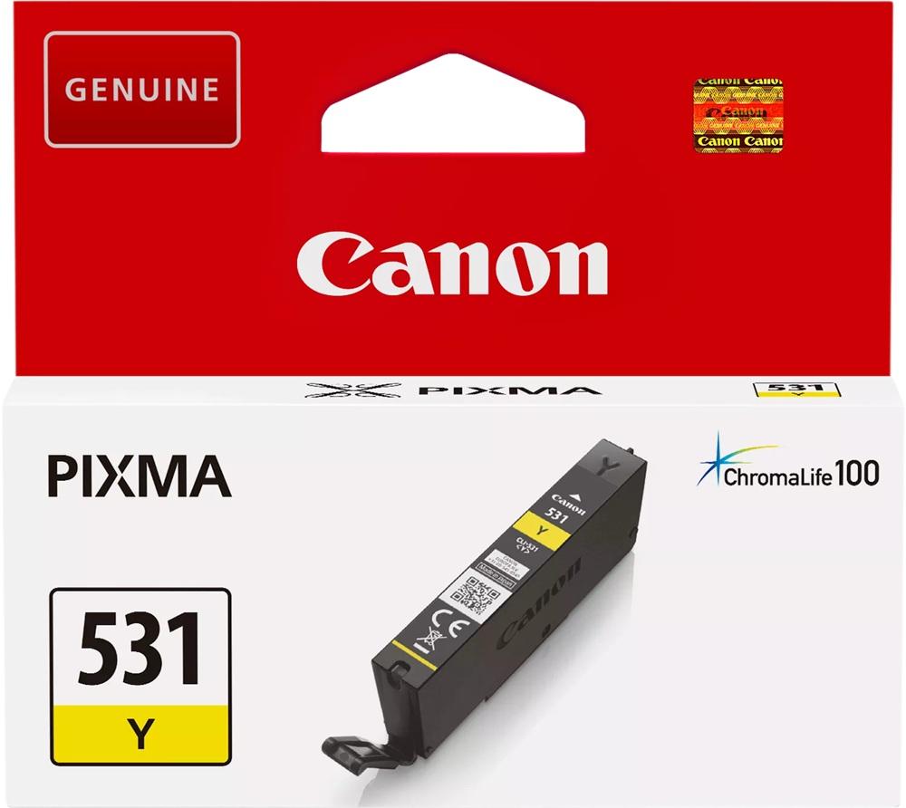 Tinteiro CLI - 531Y Original (Amarelo) - CANON