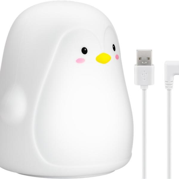 Candeeiro LED Noturno c/ Forma de Pinguim - GOOBAY