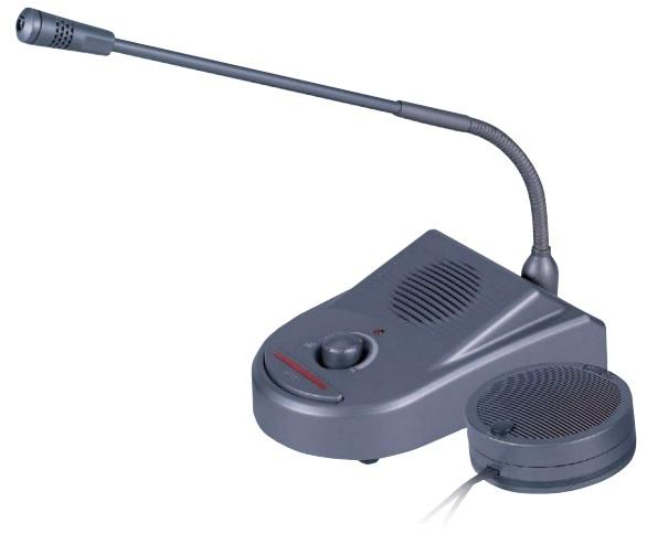 Microfone c/ Intercomunicador Bi - Direcional p/ Vidro