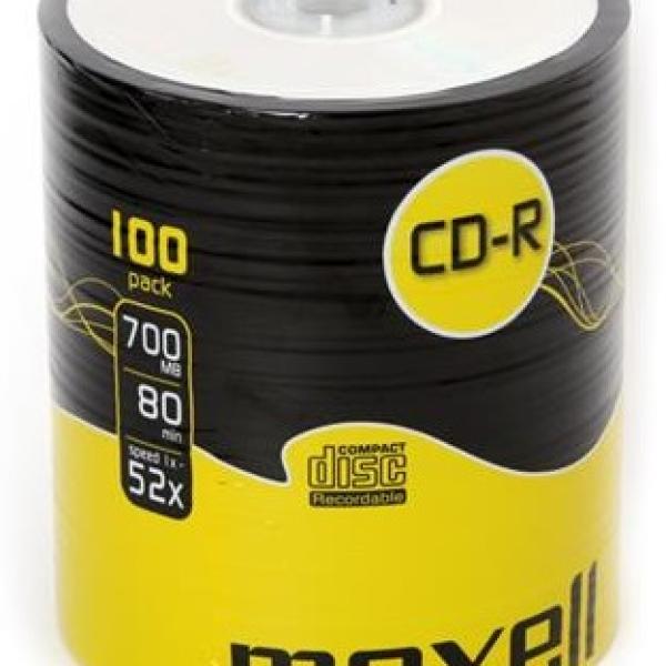 Pack 100x CD - R 52x 700MB - MAXELL