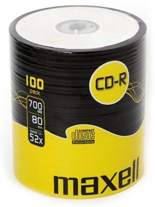 Pack 100x CD - R 52x 700MB - MAXELL