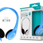 Auscultador com Micro - 120Cm - Jack 3.50Mm Azul EJ-001