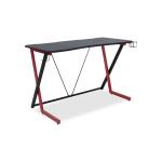 Mesa de Escritório Gaming Urban Factory WED75UF 120 x 60 x 78 cm Preto PVC