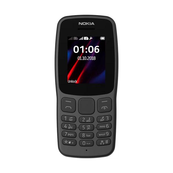 Smartphone Nokia 106 1,8" mediatek 6261d 4 MB Preto